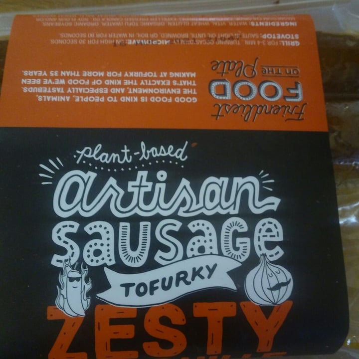 review photo of Tofurky Artisan Sausage Zesty Andouille shared by @nomurk on 28 Jun 2021 - review