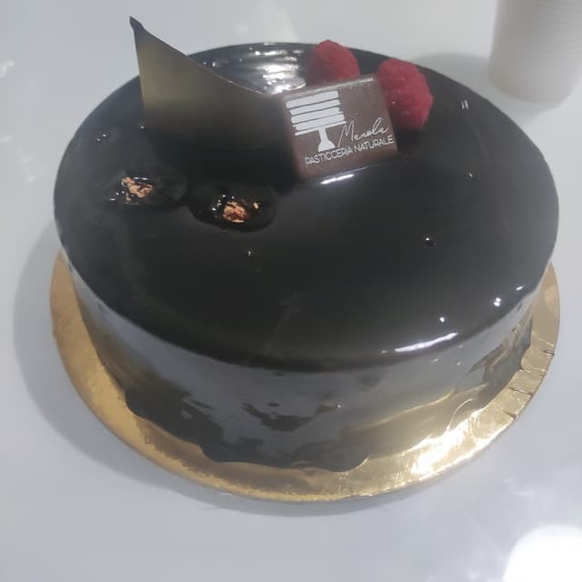 Photo of the dish “Torta gelato cioccolato e lamponi”