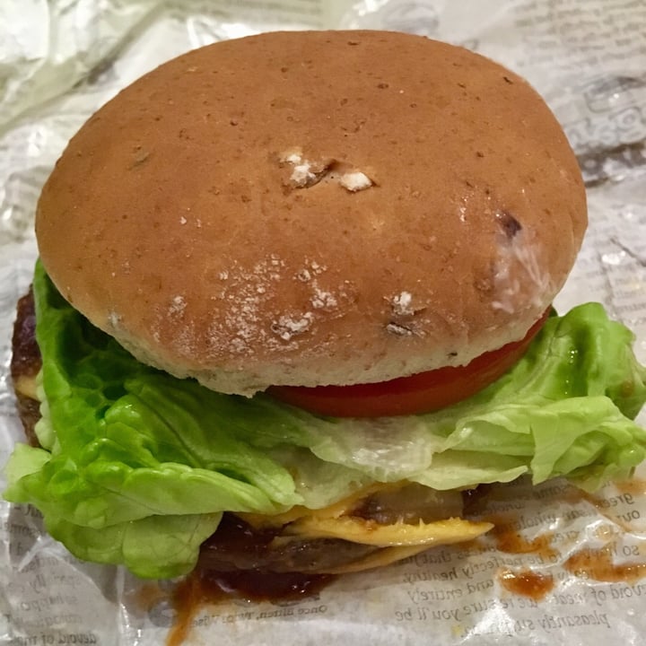 photo of VeganBurg Singapore Smokey BBQ burger shared by @vikas on  31 Jul 2018 - review