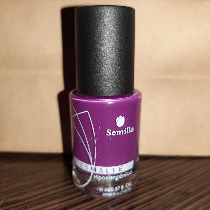 photo of Semilla Esmalte Purple Rain shared by @jazminlucia on  26 Jan 2021 - review