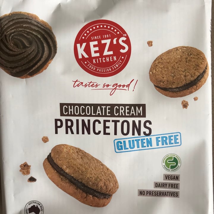 photo of Kez's kitchen Chocolate Cream Princeton's shared by @happyroxy on  04 Sep 2021 - review