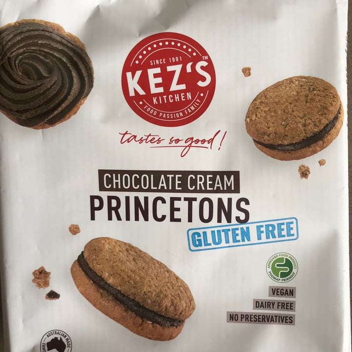 review photo of Kez's kitchen Chocolate Cream Princeton's shared by @happyroxy on 04 Sep 2021 - review