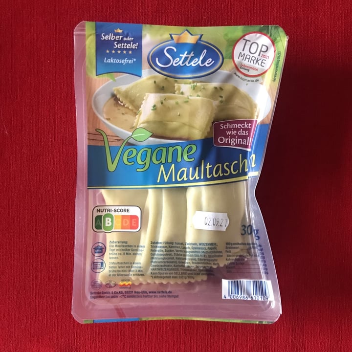 photo of Settele Maultaschen shared by @minmarmag on  29 Aug 2021 - review