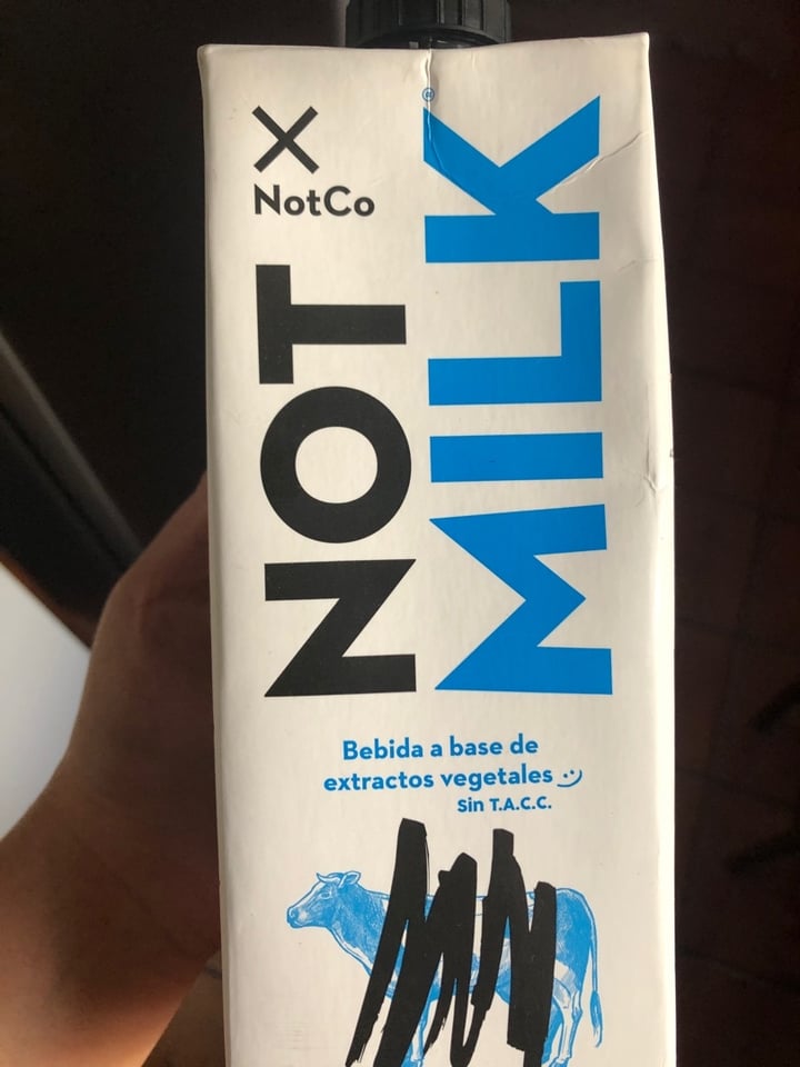 photo of NotCo Not Milk 2% Reduced Fat shared by @veyrona on  22 Apr 2020 - review