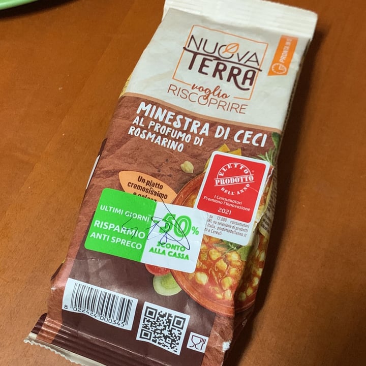 review photo of Nuova Terra Minestra di ceci al profumo di rosmarino shared by @itsmandarine on 08 Sep 2022 - review