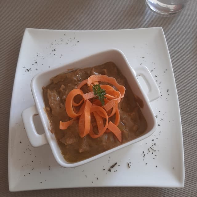 Photo of the dish “Seitan ai funghi”