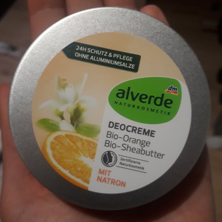 photo of Alverde Naturkosmetik Deo Cream shared by @sonja0310 on  02 Aug 2021 - review