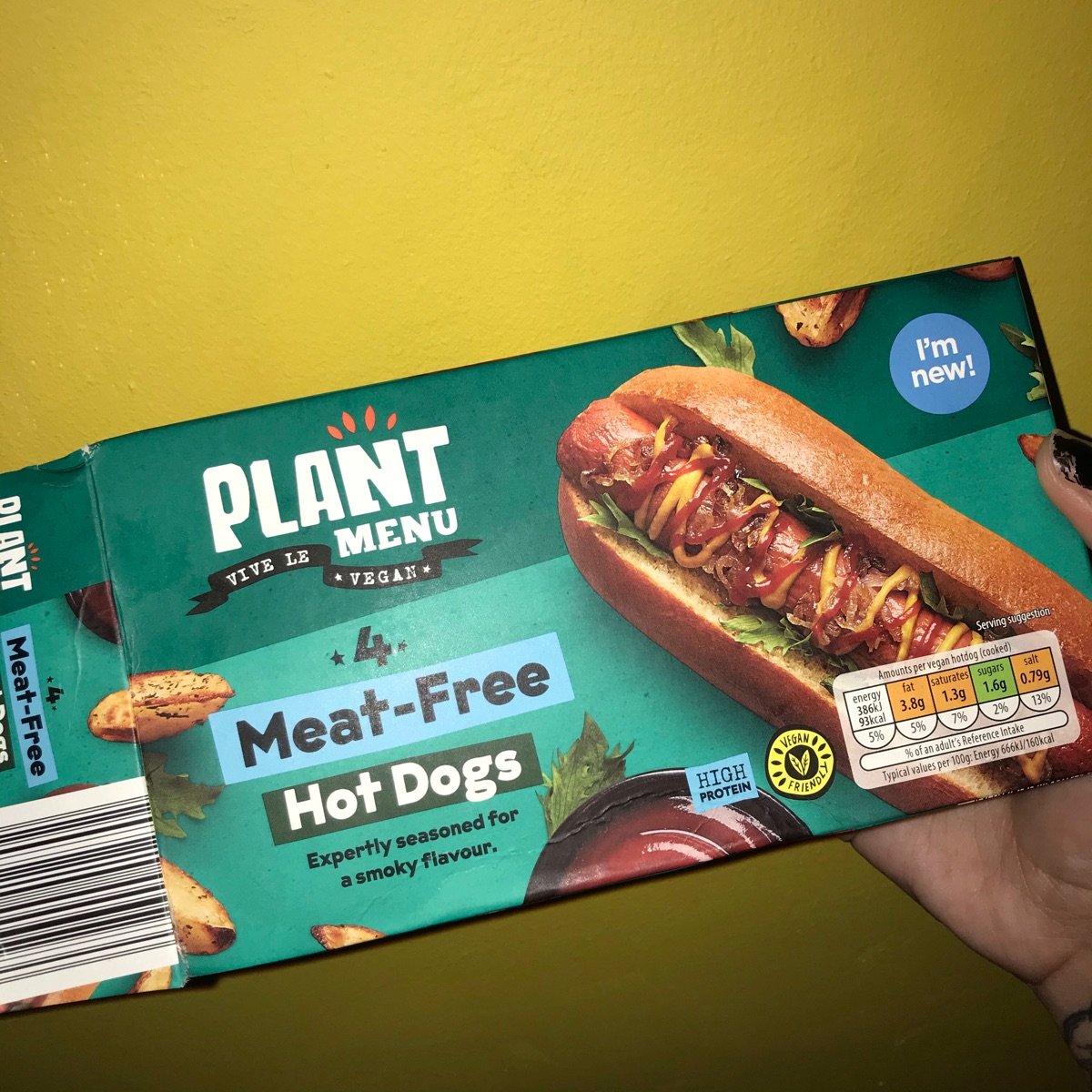 Meatfree Hot Dogs from Plant Menu