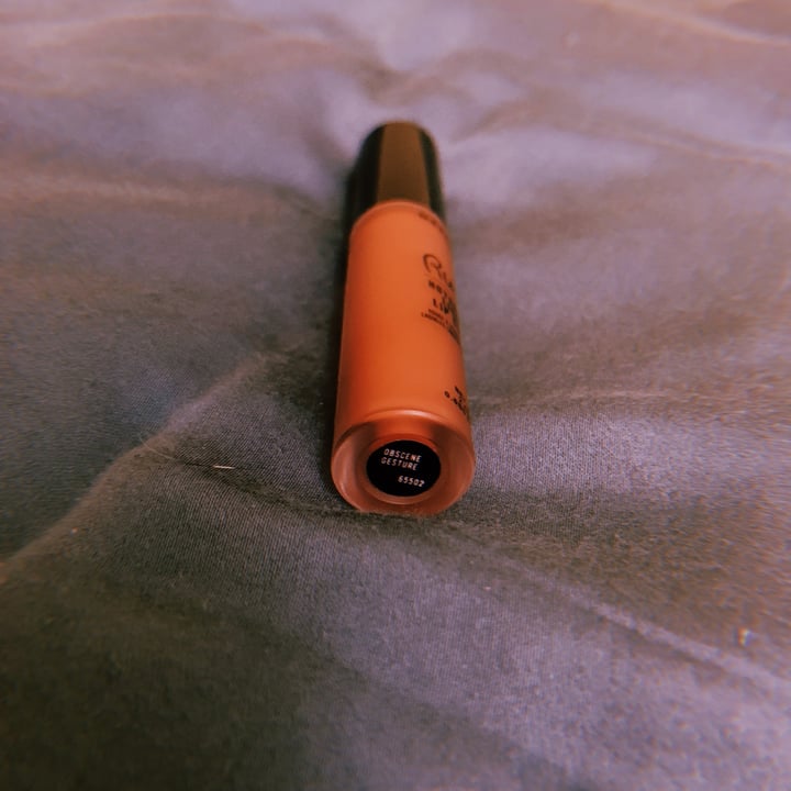 photo of Rude Cosmetics Notorious Liquid Lip Color: Obscene Gesture shared by @coffeejelliz on  20 Sep 2020 - review