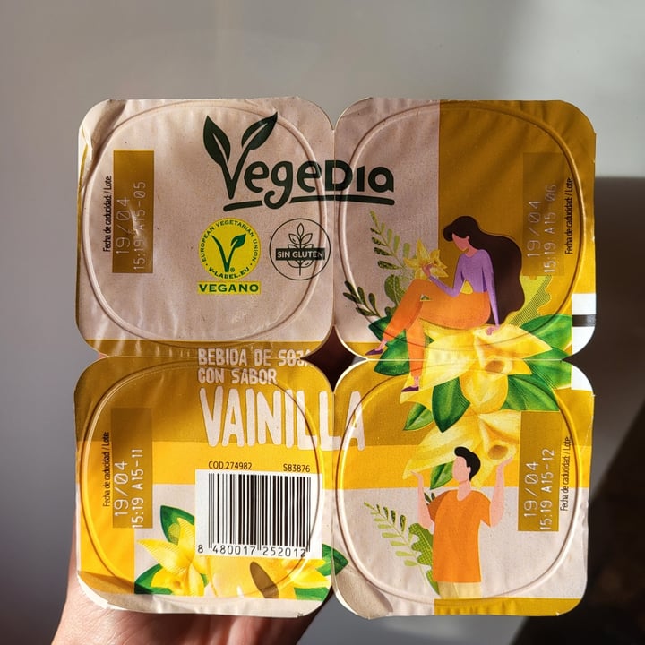 photo of Vegedia Yogurt shared by @cerasella on  10 Apr 2022 - review