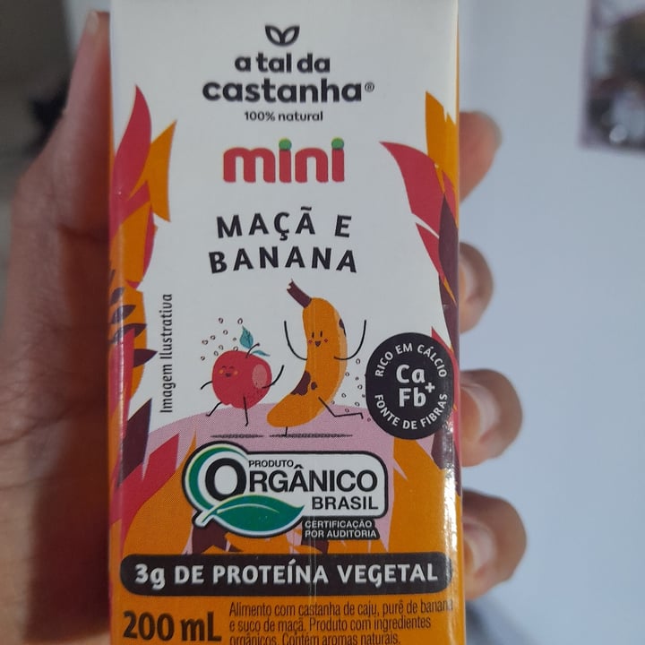 photo of A Tal da Castanha mini - maçã e banana shared by @claudiaoliveira on  26 Apr 2022 - review