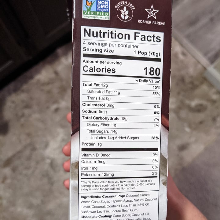review photo of Chloe’s Pops Coconut Dipped Pops shared by @redeft89 on 23 Aug 2021 - review
