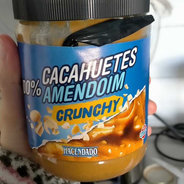 photo of Hacendado 100% Cacahuetes Crunchy shared by @anarkoneja on  13 Jan 2022 - review