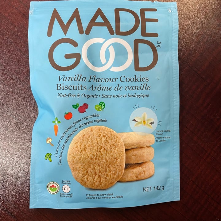 review photo of Made Good Vanilla flavour cookies shared by @biancajspag on 17 Jun 2022 - review
