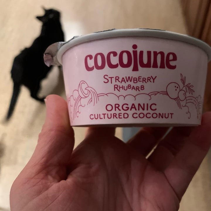 photo of cocojune Strawberry Rhubarb Cultured Coconut Yogurt shared by @allhess on  21 Aug 2022 - review