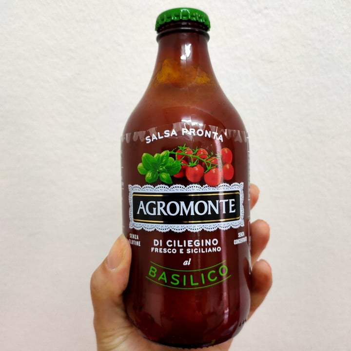 photo of Agromonte Salsa pronta di ciliegino al basilico shared by @anouklu on  14 Oct 2021 - review