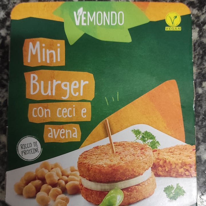 photo of Vemondo Mini Burger con Ceci e Avena shared by @sissykay on  31 Jul 2022 - review