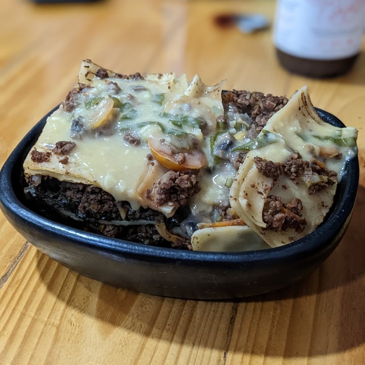 photo of Mercy vegan food Twotone lasagna shared by @veganneh on  04 Dec 2022 - review
