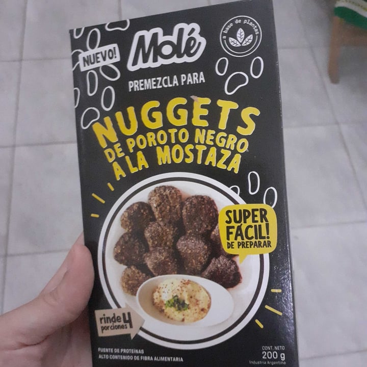 photo of Molé Nuggets de poroto negro a la mostaza shared by @cecicloss on  11 Apr 2022 - review