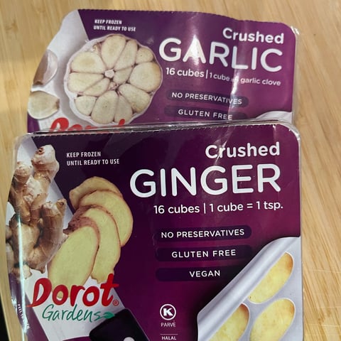 Food Garden Recipes: Frozen Garlic and Ginger Cubes