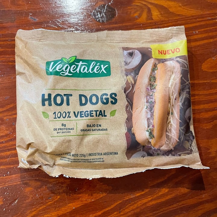 photo of Vegetalex Hot dogs 100% Vegetal shared by @mariaeugsanchez on  05 Jul 2022 - review