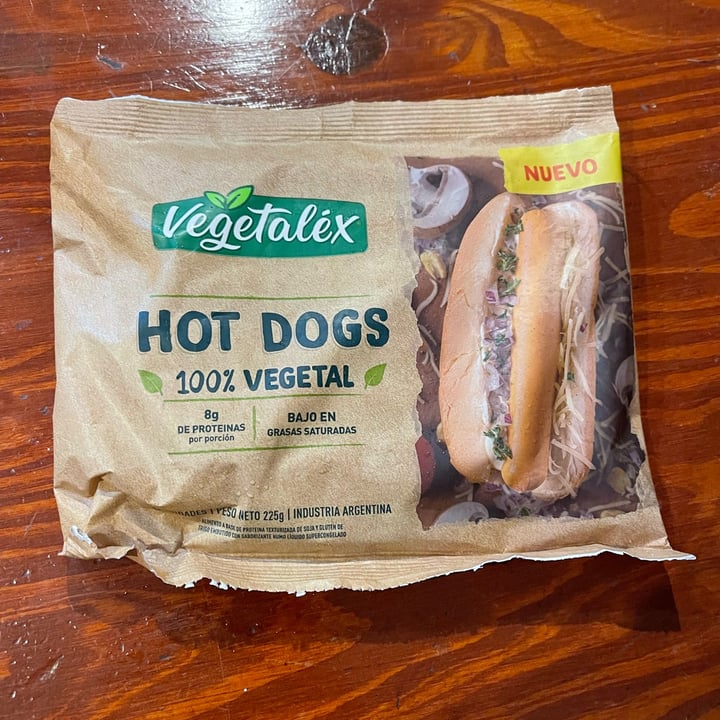 review photo of Vegetalex Hot dogs 100% Vegetal shared by @mariaeugsanchez on 05 Jul 2022 - review