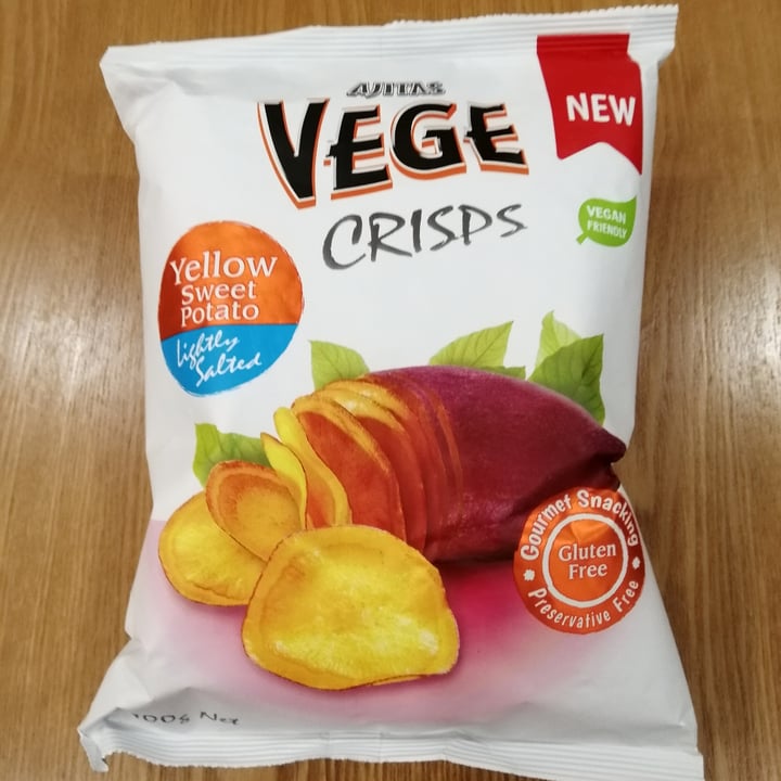 photo of Ajitas Yellow Sweet Potato Vege Crisps shared by @moralcompassion4all on  21 Aug 2020 - review