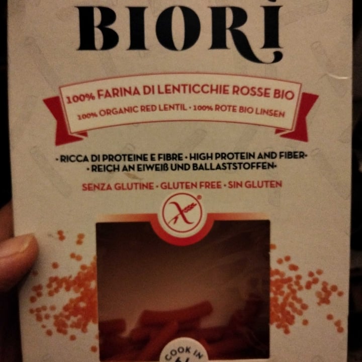 photo of Biori Biori' Sedanini di Lenticchie Rosse Bio shared by @vasconerone on  01 Jul 2021 - review