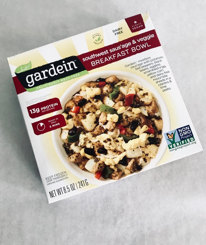 photo of Gardein Southwest Saus’age & Veggie Breakfast Bowl shared by @tamiapple on  13 Apr 2021 - review