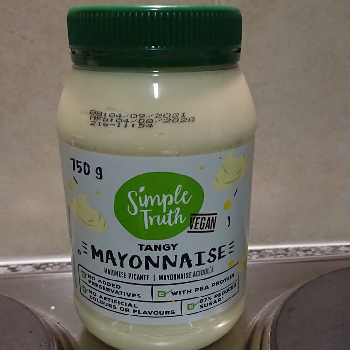 photo of Simple Truth Tangy Mayonnaise shared by @kshira on  23 Sep 2020 - review