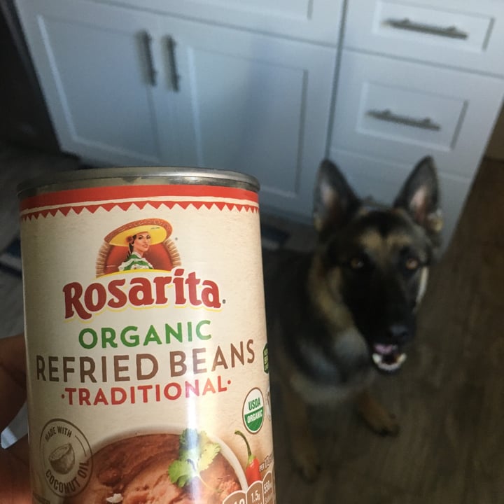 photo of Rosarita Vegan Refried Beans shared by @rowdykelo on  13 Jun 2021 - review