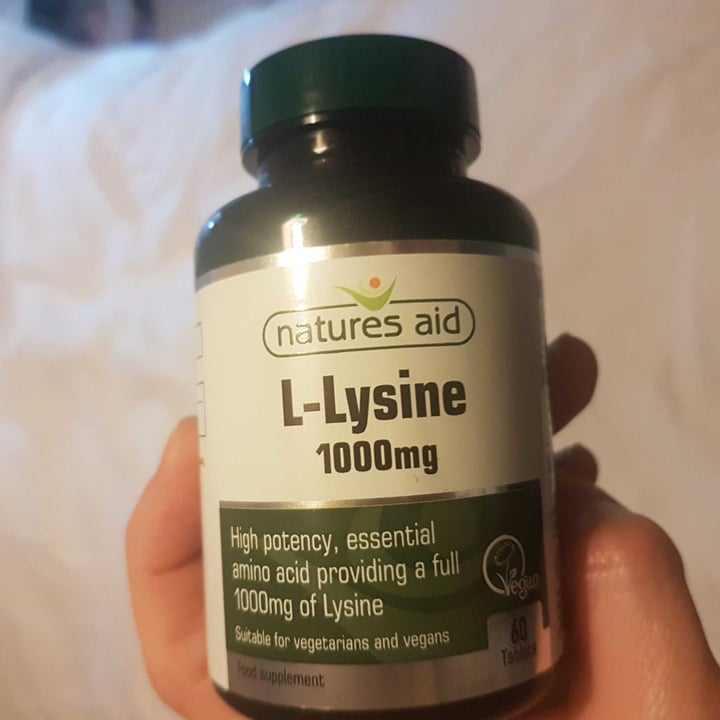 photo of natures aid L-Lysine shared by @andypandy84 on  25 Mar 2020 - review