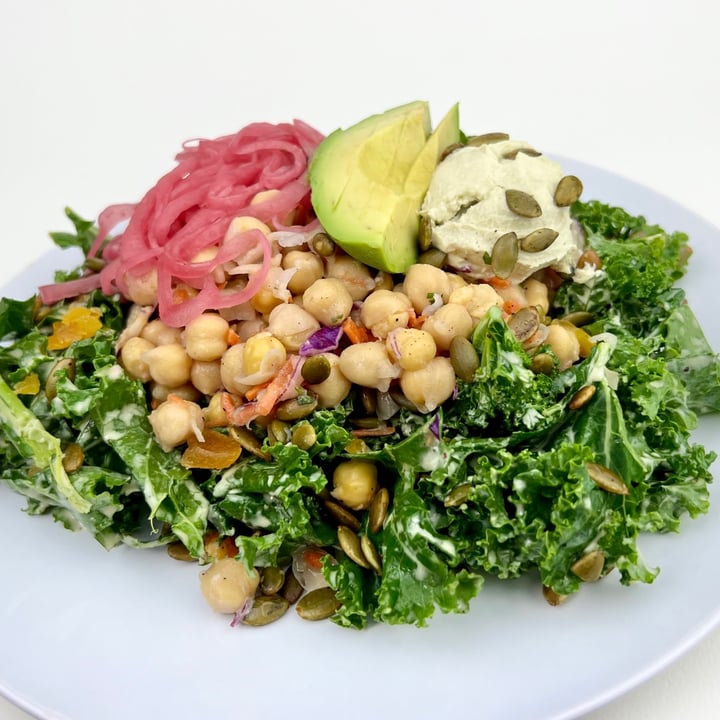 photo of Blossoming Lotus Chickpea & Kale Salad shared by @pdxveg on  19 Oct 2021 - review