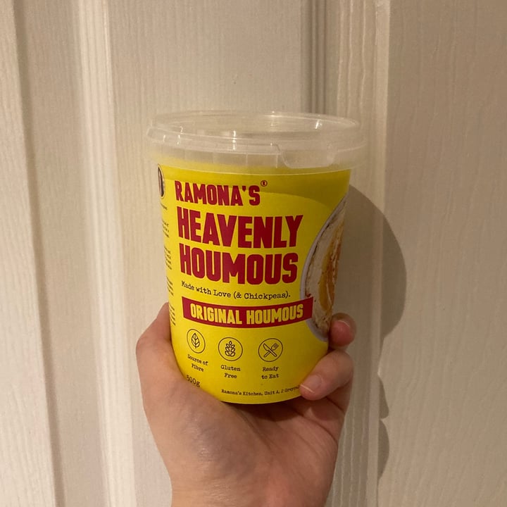 photo of Ramona's heavenly houmous original shared by @verypotato on  03 Aug 2022 - review