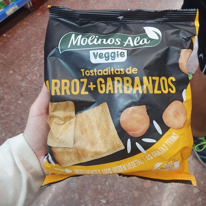 photo of Molinos Ala Tostaditas de Arroz y Garbanzos shared by @belenarce on  19 Jan 2022 - review