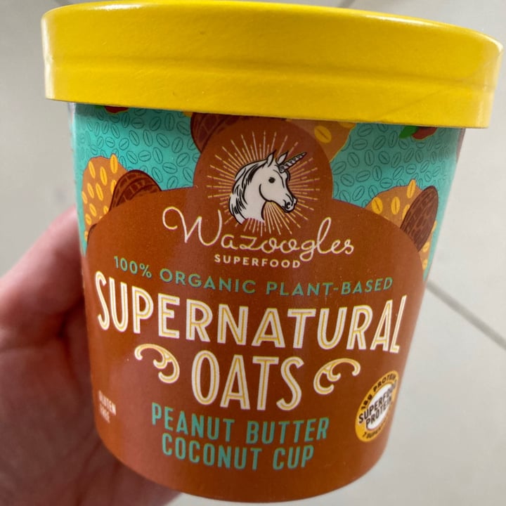 photo of Wazoogles Superfood Supernatural Oats - Peanut Butter and Coconut Cup shared by @cathm89 on  20 Aug 2020 - review