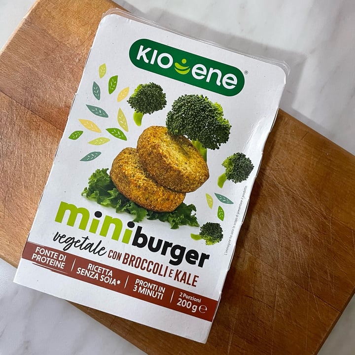 photo of Kioene Mini Burger Broccoli & Kale shared by @misosoup on  08 Nov 2021 - review