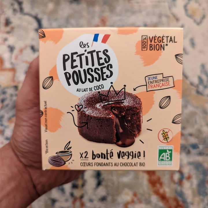 photo of Les Petites Pousses Coeurs fondants au chocolat bio shared by @prash319 on  09 Dec 2021 - review