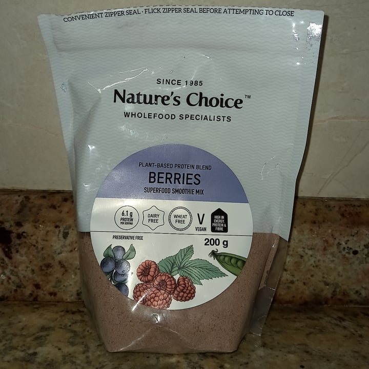 review photo of Nature's Choice Berries superfood smoothie mix shared by @carmell on 19 Jan 2021 - review