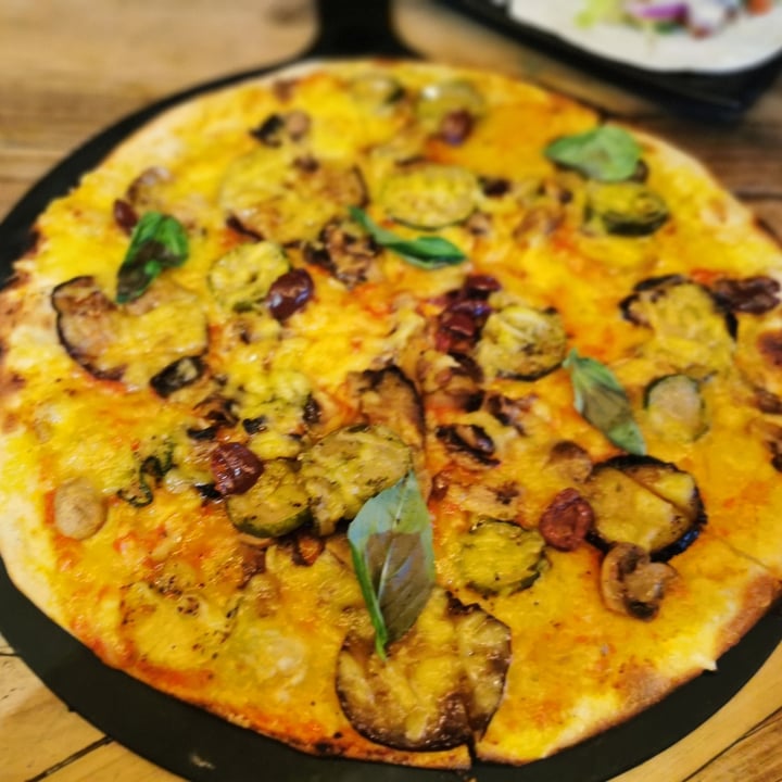 photo of Tiger's Milk Muizenberg The plant power pizza shared by @veganpower001 on  06 Feb 2022 - review
