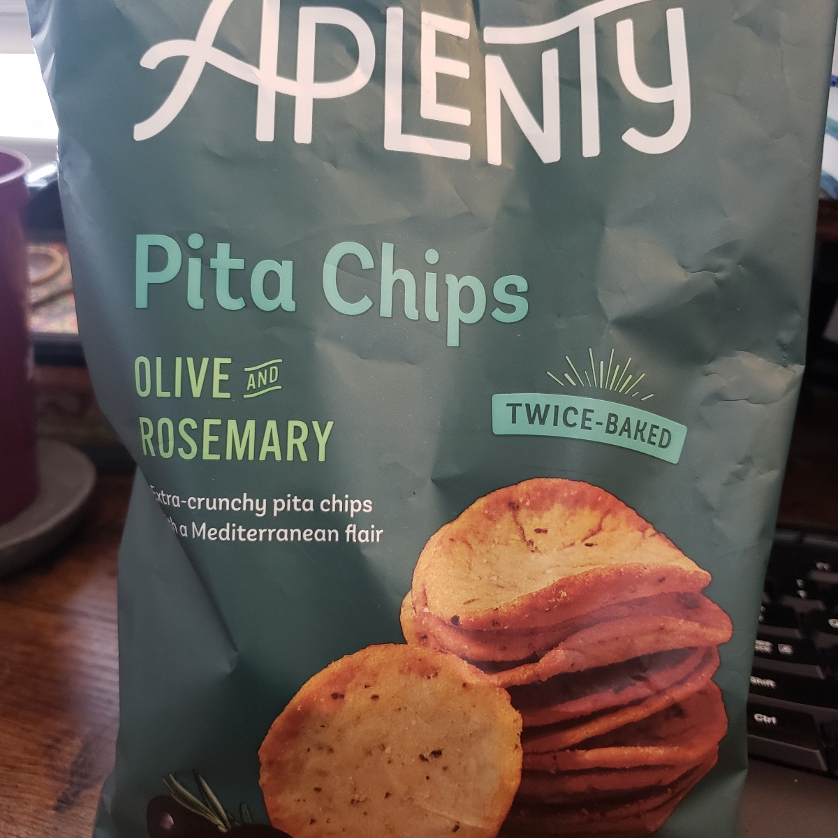 Aplenty Olive & Rosemary Pita Chips Reviews abillion