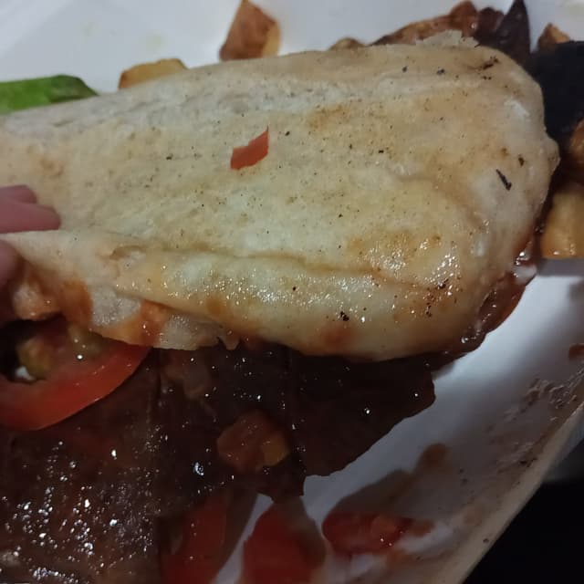 Photo of the dish “Sandwich De Seitán A La Barbacoa”