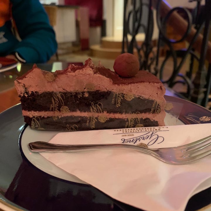 photo of Gerstner K. u. K. Hofzuckerbäcker Vegan Chocolate Cake shared by @rebigotta on  23 Mar 2022 - review
