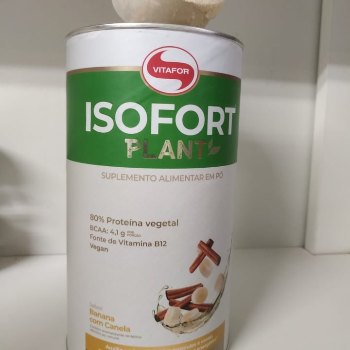 review photo of Vitafor Isofort Plant sabor paçoca shared by @crisbenetton on 26 Apr 2022 - review