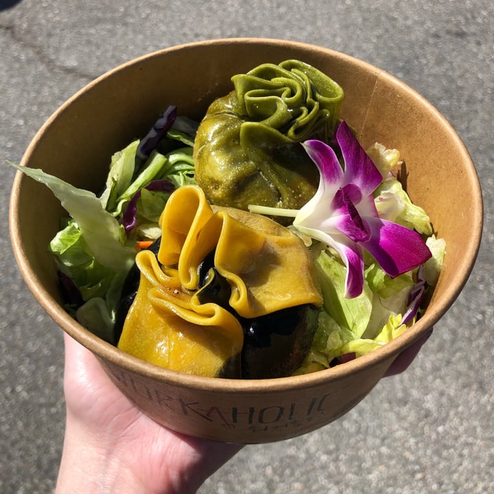 review photo of Workaholic Vegan Dumplings shared by @plantbasedlace on 12 Jun 2020 - review