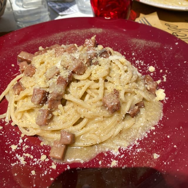 Photo of the dish “Gricia vegana”