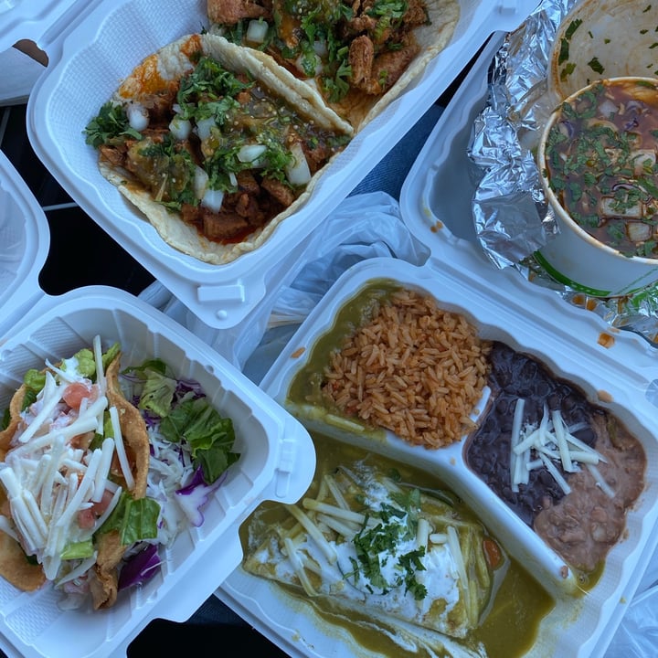 review photo of El Cantaro Crispy Potato Tacos shared by @anotherplantbasedgal on 08 Apr 2021 - review