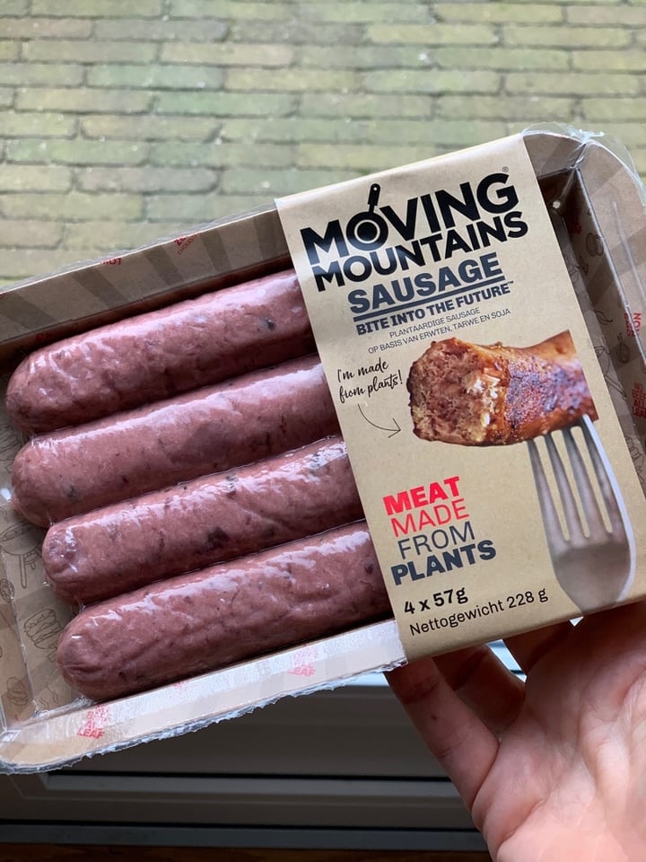 review photo of Moving Mountains Plant-Based Sausages shared by @poppi on 14 Feb 2020 - review