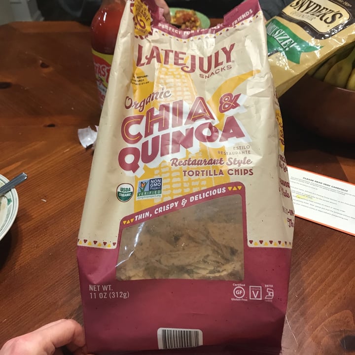 review photo of Late July Snacks Chia Quinoa shared by @asouthernvegan on 04 Jan 2021 - review