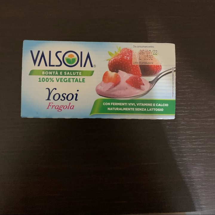 photo of Valsoia Yogurt alla fragola shared by @ciretto on  29 Jun 2022 - review